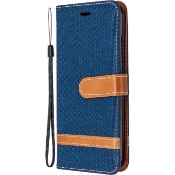 Nokia 1.3 Hoesje - Denim Book Case - Blauw