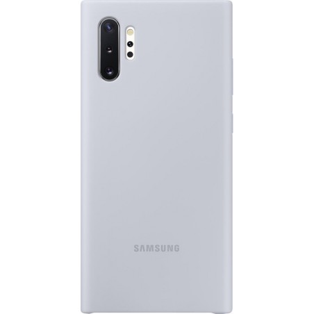 Samsung Galaxy Note 10+ Silicone Cover Silver