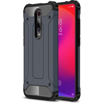 Lunso - Armor Guard hoes - Xiaomi Mi 9T / 9T Pro - Donkerblauw