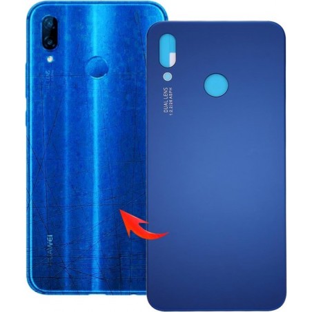 Achterkant voor Huawei P20 Lite (blauw)