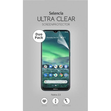 Selencia Duo Pack Screenprotector voor de Nokia 2.3