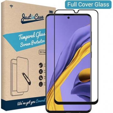 Just in Case Full Cover Tempered Glass voor Samsung Galaxy A51 - Zwart