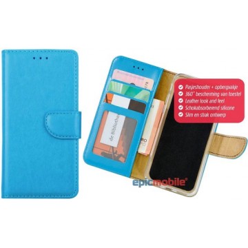 Epicmobile - Samsung Galaxy S10 Boek hoesje - Wallet portemonnee hoesje - Blauw