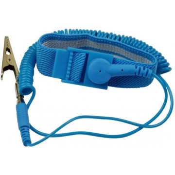 Medicca - Antistatische Armband - ESD Polsband - ESD Armband - Blauw