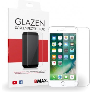 BMAX Glazen Screenprotector iPhone 7 plus / Beschermglas / Tempered Glass / Glasplaatje