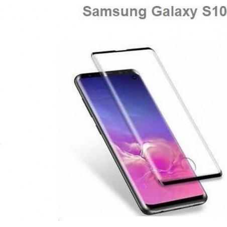 Voor Samsung s10  Glass Screen Protector met vingerafdruk 9H