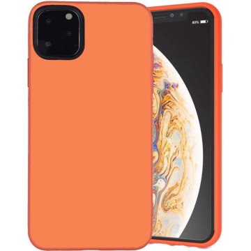 iPhone 11 Hoesje Oranje - Full Body