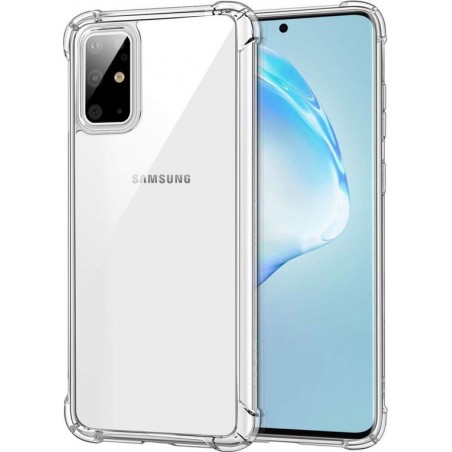 Samsung Galaxy S20 Plus Hoesje Schokbestendig Transparant