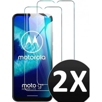 Motorola Moto G8 Power Lite Screenprotector Glas Gehard Tempered Glass - 2 Stuks