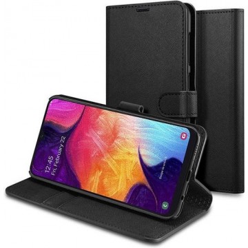 Samsung  Galaxy S10 zwart Portemonnee Wallet Case -TPU  hoesje met pasjes Flip Cover - Boek  beschermen