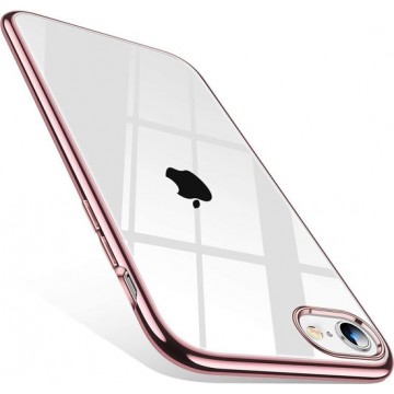 rosé gouden metallic bumper case iPhone 8 / 7