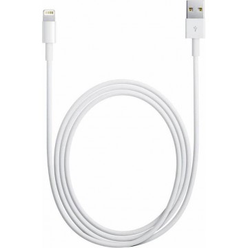 2x Iphone lader Lightning naar USB kabel - 1 Meter Lightning cable - Oplaadkabel voor Apple iPhone