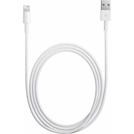 2x Iphone lader Lightning naar USB kabel - 1 Meter Lightning cable - Oplaadkabel voor Apple iPhone