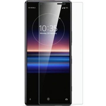 Sony Xperia 1 - Tempered Glass Screenprotector - Case-Friendly
