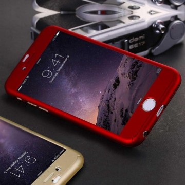 iPhone 360 skin - iPhone 6 rood