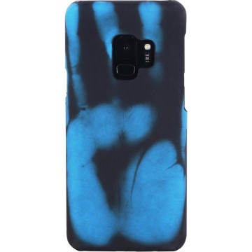 Temperature case – Verkleurend hoesje op temperatuur Iphone 8 Plus - Blauw