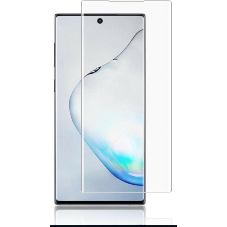 Samsung Galaxy Note 10+ - Tempered Glass Screenprotector - Case Friendly