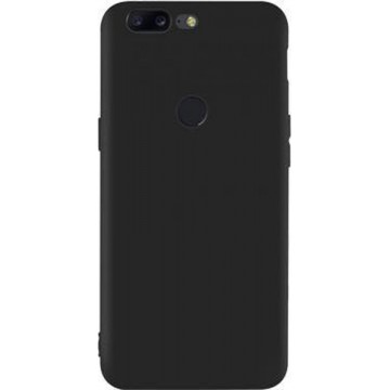 OnePlus 5T TPU Back Cover - zwart