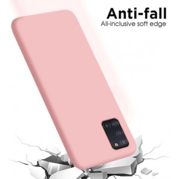 Samsung Galaxy A31 siliconen hoesje - roze