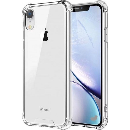 iphone xr hoesje - Apple iPhone xr hoesje shock proof case - hoesje iphone xr transparant apple - iPhone xr hoesjes cover hoes