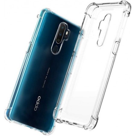 Oppo A9 2020 Hoesje - Anti Shock Hybrid Case- Transparant