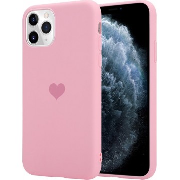 ShieldCase LOVE Silicone case iPhone 11 Pro - roze