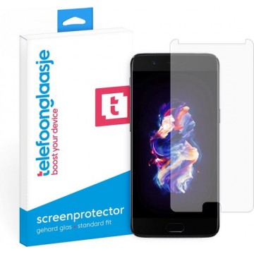 OnePlus 5 Glazen screenprotector | Tempered glass | Gehard glas