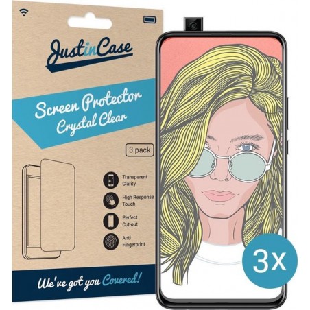 Just in Case Screen Protector Huawei P Smart Z - Crystal Clear - 3 stuks