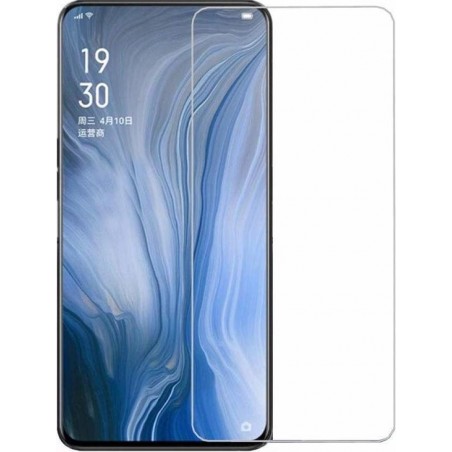 Oppo Reno 10X Zoom - Tempered Glass Screenprotector - Case Friendly