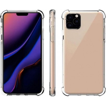 Transparant Telefoonhoesje voor iPhone 11 Pro MAX, Xs & R, Anti-klop TPU Beschermende Schokbestendige doorzichtige Hoes!!!!