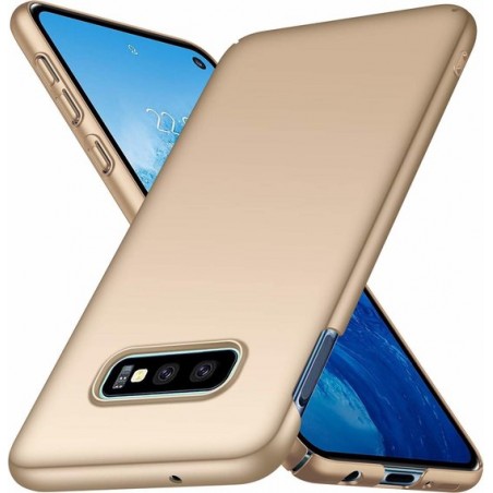 Ultra thin Samsung Galaxy S10e case - goud
