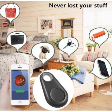 Mini Smart GPS Tracker met Bluetooth Tracer - ideaal om te koppelen aan je sleutels, portemonnee, tas, huisdier of telefoon.