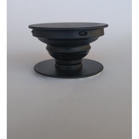 Telefoonbutton/Popsocket Zwart- Geschikt voor Telefoon/Tablet/Ipad