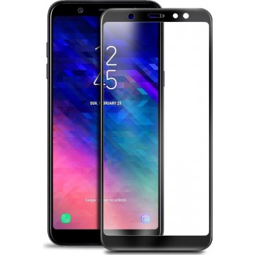 Samsung A6 Screenprotector - Samsung Galaxy A6 Screenprotector - 2018 - Full Screen Protector Glas