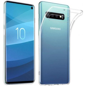 Samsung Galaxy S10 Hoesje Transparant Doorzichtig