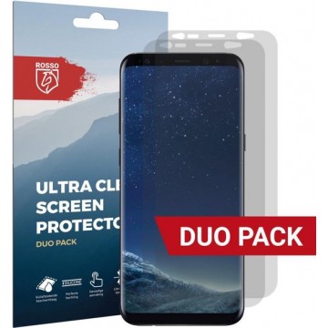 Rosso Samsung Galaxy S8 Plus Ultra Clear Screen Protector Duo Pack