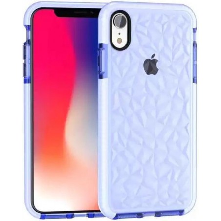 diamanten case iPhone 7 / 8 - blauw