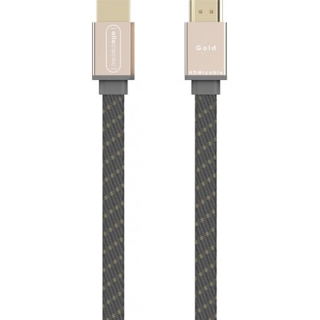 Allocacoc - USB-C Kabel - Aluminium - Gold - 1.5 Meter