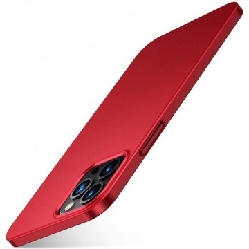 Ultra thin case iPhone 12 Pro Max - 6.7 inch - rood