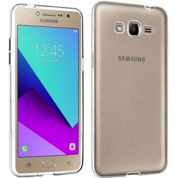 Samsung Galaxy Grand Prime Plus Hoesje Tpu Siliconen Case S-Style Transparant