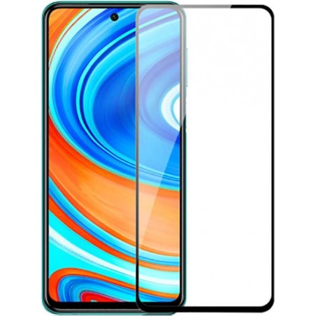 Shop4 - Xiaomi Redmi Note 9 Pro Glazen Screenprotector - Edge-To-Edge Gehard Glas Transparant