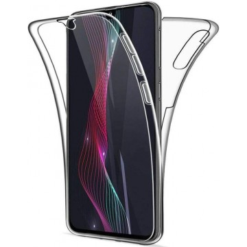 Samsung Galaxy A70 Hoesje - Transparant 360 Case + Screenprotector