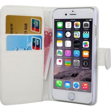iPhone 7 /8 plus wallet case hoesje - wit