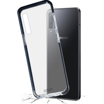 Azuri Samsung A7 (2018) hoesje - Bumper cover - Zwart