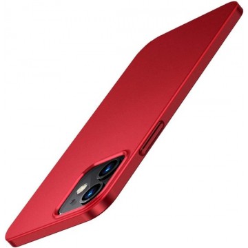 Ultra thin case iPhone 12 Mini - 5.4 inch - rood