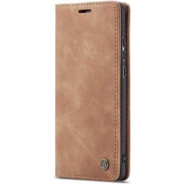 CASEME - Samsung Galaxy A21s Retro Wallet Case - Bruin