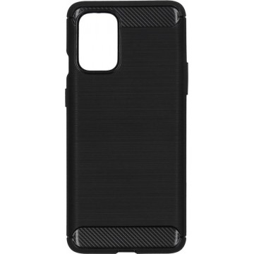 Brushed Backcover OnePlus 8T hoesje - Zwart
