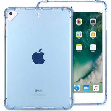 Let op type!! Zeer transparante TPU Full dikker hoeken schokbestendige beschermhoes voor iPad Mini 5/4/3/2/1 (roze)