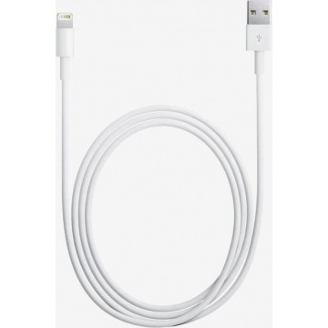 2x iPhone Lightning naar USB kabel voor Oplader en data - 1 Meter Lightning cable
