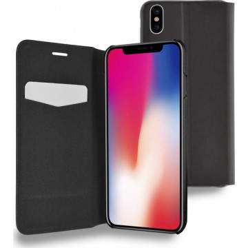 Azuri Apple iPhone X /XS / 11 Pro hoesje - Ultra dunne book case - Zwart
